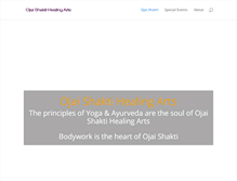 Tablet Screenshot of ojaishakti.com